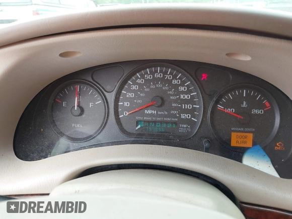 2001 Chevrolet Impala с VIN 2G1WF55E119161662, выставлен на аукционе IAAI как лот 42519838 с пробегом 197 896 миль миль и . История ставок и продаж доступна на DreamBid. Изображение 7.