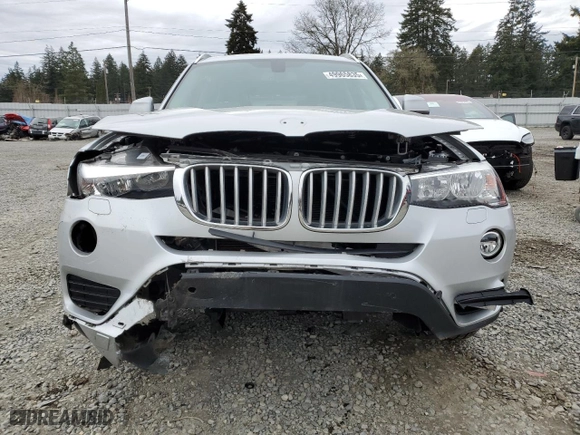 2016 BMW X3 xDrive28i with VIN 5UXWX9C52G0D73974, listed as a Copart auction lot 49965835 with 56,226 mi miles and Salvage Title. Bid and sale history available at carsss.com. Image 5.