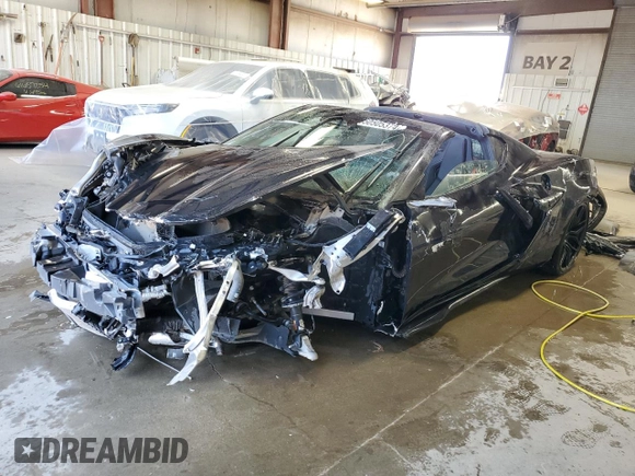 2024 Chevrolet Corvette 1LZ with VIN 1G1YD2D37R5600742, listed as a Copart auction lot 50505374 with 2,894 mi miles and Non Repairable. Bid and sale history available at DreamBid. Image 1.