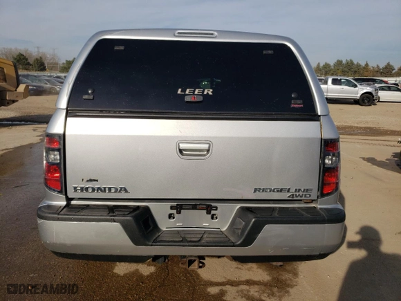 2012 Honda Ridgeline RTS with VIN 5FPYK1F41CB460701, listed as a Copart auction lot 78191624 with 194,416 mi miles and Salvage Title. Bid and sale history available at carsss.com. Image 6.