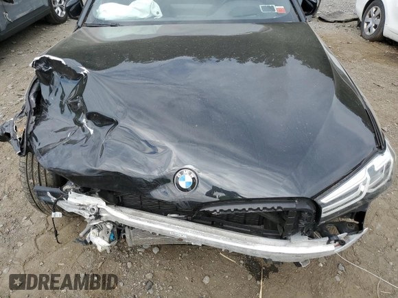 2021 BMW 5 Series 530i xDrive with VIN WBA13BJ08MWW93390, listed as a Copart auction lot 61654894 with 35,099 mi miles and Salvage Title. Bid and sale history available at carsss.com. Image 11.