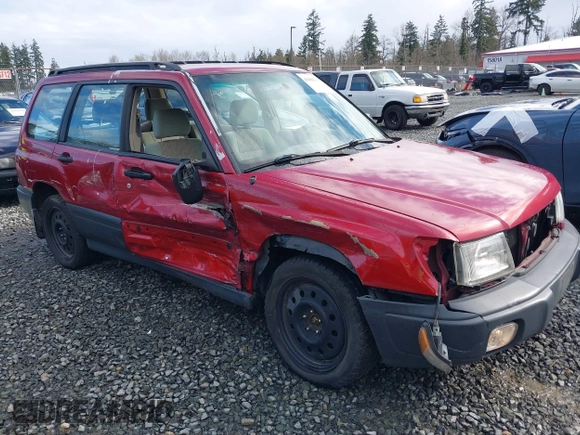 1999 Subaru Forester L with VIN JF1SF6357XH748358, listed as a IAAI auction lot 41885337 with 201,441 mi miles. Bid and sale history available at carsss.com. Image 6.