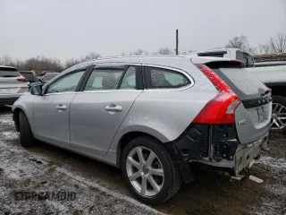 2016 Volvo V60 T5 Drive-E Premier with VIN YV140MEK3G1307244, listed as a Copart auction lot 87429124 with 141,355 mi miles and Non Repairable. Bid and sale history available at carsss.com. Image 2.