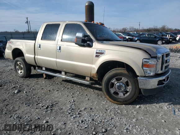 2010 Ford F-250 XL with VIN 1FTSW2BR9AEA32397, listed as a Copart auction lot 43177745 with 168,951 mi miles and Salvage title. Bid and sale history available at DreamBid. Image 4.