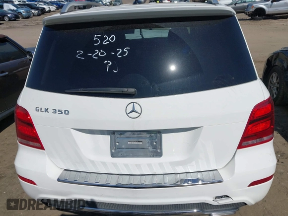 2015 Mercedes-Benz GLK 350 with VIN WDCGG5HB5FG347184, listed as a IAAI auction lot 41770778 with 144,000 mi miles and . Bid and sale history available at DreamBid. Image 16.