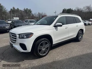 2024 Mercedes-Benz GLS with VIN 4JGFF5KE4RB041758, listed as a IAAI auction lot 41955575 with 48,245 mi miles. Bid and sale history available at carsss.com. Image 2.
