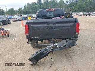 2024 Chevrolet Colorado 2WD LT with VIN 1GCGSCECXR1205670, listed as a Copart auction lot 57727145 with Not provided miles and Salvage title. Bid and sale history available at DreamBid. Image 6.