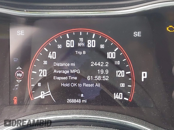 2015 Dodge Durango Limited with VIN 1C4RDHDG4FC907200, listed as a IAAI auction lot 41454294 with 268,848 mi miles and . Bid and sale history available at carsss.com. Image 16.