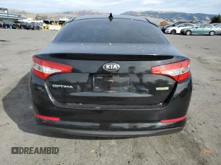 2013 Kia Optima Hybrid LX with VIN KNAGM4AD8D5040926, listed as a Copart auction lot 81627634 with 190,652 mi miles and Salvage Title. Bid and sale history available at carsss.com. Image 6.