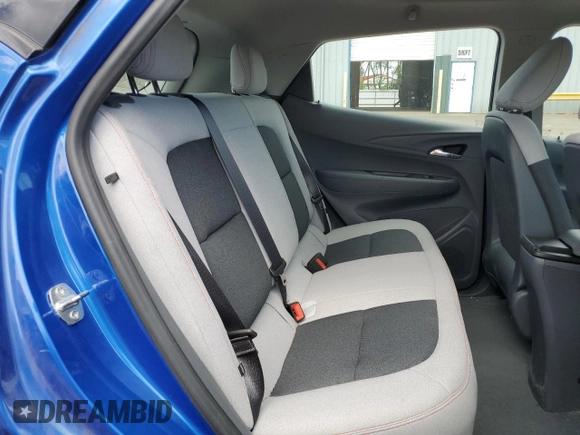2020 Chevrolet Bolt EV LT with VIN 1G1FY6S05L4145205, listed as a Copart auction lot 58687672 with 20,742 mi miles. Bid and sale history available at carsss.com. Image 6.