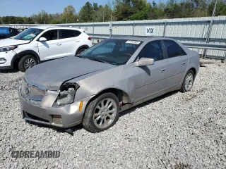 2003 Cadillac CTS with VIN 1G6DM57N730175583, listed as a Copart auction lot 51387365 with 183,098 mi miles and Salvage Title. Bid and sale history available at carsss.com. Image 1.