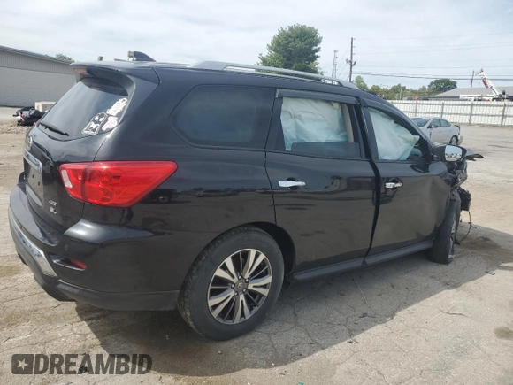 2019 Nissan Pathfinder SL z VIN 5N1DR2MM7KC629820, wystawiony jako Copart lot #69378794 z przebiegiem 94 045 mil mil oraz Szkoda całkowita • Salvage title. Historia ofert i sprzedaży dostępna na DreamBid. Obrazek 3.