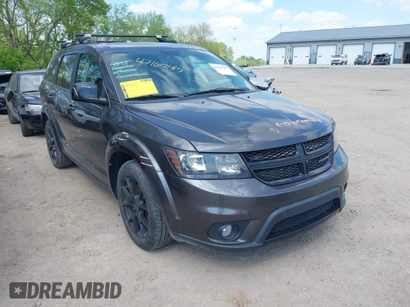 2017 Dodge Journey GT with VIN 3C4PDDEG5HT696451, listed as a IAAI auction lot 42167187 with 82,728 mi miles and . Bid and sale history available at DreamBid. Image 1.