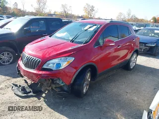 2015 Buick Encore with VIN KL4CJASB8FB263763, listed as a IAAI auction lot 40643355 with 91,215 mi miles. Bid and sale history available at carsss.com. Image 2.
