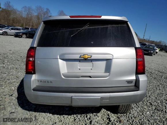 2020 Chevrolet Tahoe LT with VIN 1GNSKBKC5LR278373, listed as a Copart auction lot 48740025 with 0 mi miles and Salvage Title. Bid and sale history available at carsss.com. Image 6.