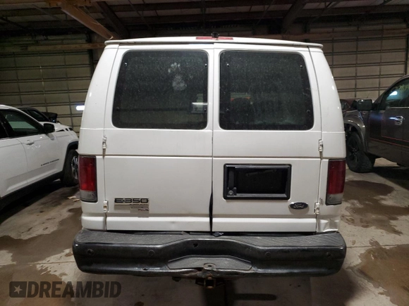 2008 Ford Econoline Cargo Commercial with VIN 1FTSE34P68DB37208, listed as a Copart auction lot 67356624 with Not provided miles and Salvage title. Bid and sale history available at DreamBid. Image 6.