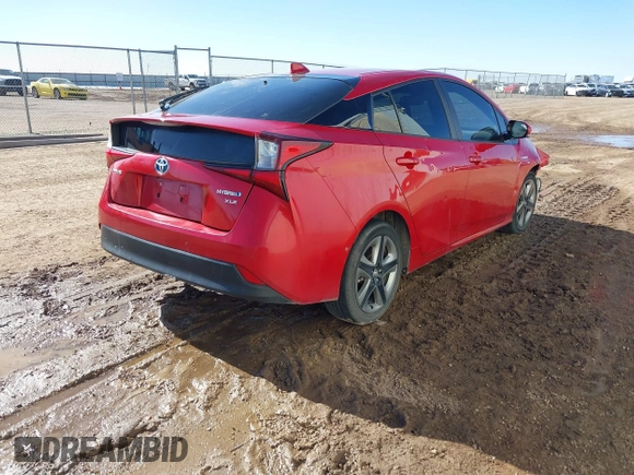 2020 Toyota Prius L Eco z VIN JTDKARFU5L3106001, wystawiony jako IAAI lot #41413697 z przebiegiem 185 811 mil mil oraz . Historia ofert i sprzedaży dostępna na DreamBid. Obrazek 4.