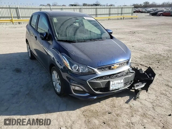 2022 Chevrolet Spark 1LT with VIN KL8CD6SA5NC021466, listed as a Copart auction lot 41707225 with 32,760 mi miles and Salvage Title. Bid and sale history available at carsss.com. Image 10.