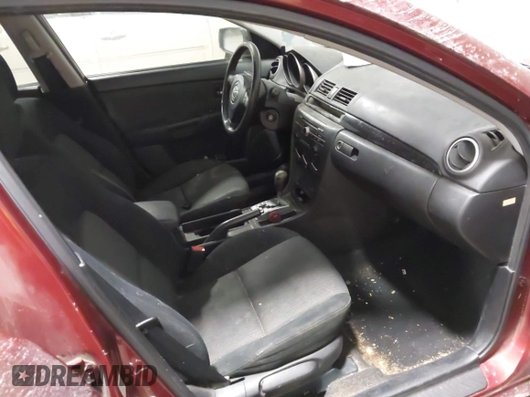 2008 Mazda Mazda3 i Touring Value with VIN JM1BK32F881176435, listed as a IAAI auction lot 41386907 with 156,763 mi miles. Bid and sale history available at carsss.com. Image 5.