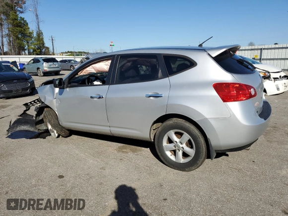 2010 Nissan Rogue S with VIN JN8AS5MT1AW020924, listed as a Copart auction lot 48621575 with 135,060 mi miles and Salvage Title. Bid and sale history available at DreamBid. Image 2.