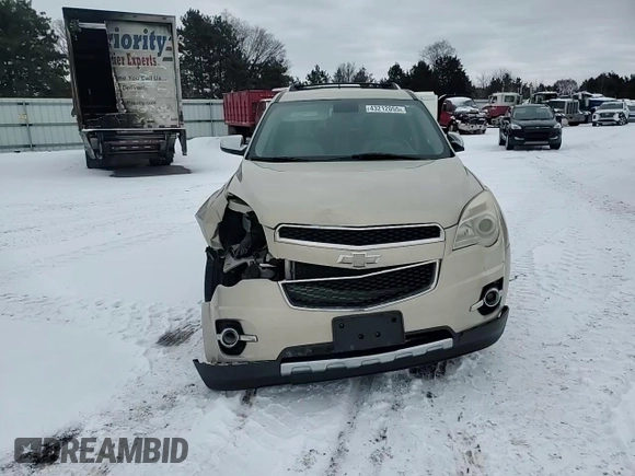 2012 Chevrolet Equinox LTZ with VIN 2GNFLGE54C6226978, listed as a Copart auction lot 43212055 with 169,789 mi miles and Salvage Title. Bid and sale history available at DreamBid. Image 10.