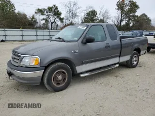 2004 Ford F-150 XL with VIN 2FTRX17W84CA27724, listed as a Copart auction lot 48215855 with 228,348 mi miles and Salvage title. Bid and sale history available at DreamBid. Image 1.