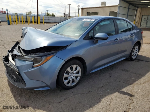 2022 Toyota Corolla LE with VIN 5YFEPMAE4NP274026, listed as a Copart auction lot 48795145 with 81,980 mi miles and Clean Title. Bid and sale history available at carsss.com. Image 1.
