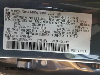 2023 Mazda CX-50 S Premium Plus with VIN 7MMVABEM3PN102285, listed as a Copart auction lot 77684064 with 14,190 mi miles and Salvage Title. Bid and sale history available at DreamBid. Image 15.