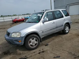 2001 Honda CR-V EX z VIN JHLRD18601C045629, wystawiony jako Copart lot #57175735 z przebiegiem 169 709 mil mil oraz Czysty tytuł • Clean title. Historia ofert i sprzedaży dostępna na DreamBid. Obrazek 1.