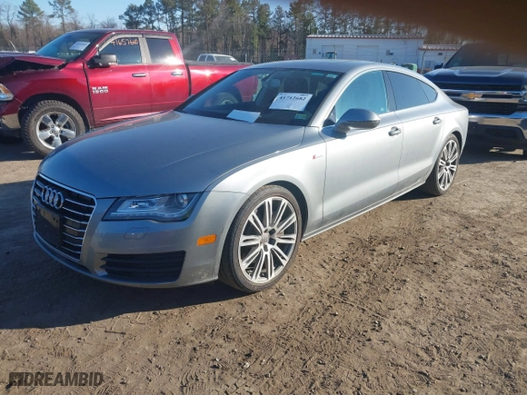 2012 Audi A7 3.0 Prestige with VIN WAUSGAFCXCN001849, listed as a IAAI auction lot 41712682 with 102,833 mi miles. Bid and sale history available at carsss.com. Image 17.