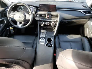 2022 Genesis G70 2.0T with VIN KMTG34TA2NU094241, listed as a Copart auction lot 73439144 with 52,352 mi miles and Salvage Title. Bid and sale history available at carsss.com. Image 8.