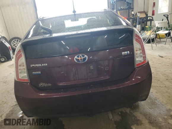 2013 Toyota Prius One z VIN JTDKN3DU1D5606098, wystawiony jako Copart lot #59498875 z przebiegiem 174 631 mil mil oraz Szkoda całkowita • Salvage title. Historia ofert i sprzedaży dostępna na DreamBid. Obrazek 6.