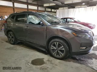 2017 Nissan Rogue SL with VIN 5N1AT2MV1HC827055, listed as a Copart auction lot 49097075 with 0 mi miles and Salvage Title. Bid and sale history available at carsss.com. Image 4.