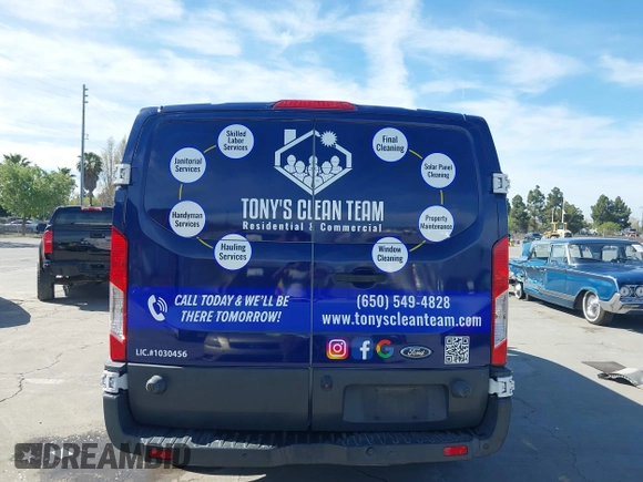 2015 Ford Transit XL z VIN 1FBZX2ZM5FKA97492, wystawiony jako IAAI lot #42018625 z przebiegiem 73 377 mil mil oraz . Historia ofert i sprzedaży dostępna na DreamBid. Obrazek 17.