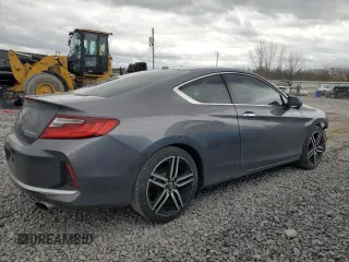 2016 Honda Accord Touring with VIN 1HGCT2B02GA000875, listed as a Copart auction lot 47552255 with 104,875 mi miles and Salvage Title. Bid and sale history available at DreamBid. Image 3.