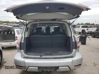 2018 Nissan Armada SV with VIN JN8AY2NC0J9558282, listed as a Copart auction lot 68261684 with 139,668 mi miles and Salvage Title. Bid and sale history available at carsss.com. Image 6.