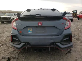 2021 Honda Civic Type R Touring with VIN SHHFK8G76MU205396, listed as a Copart auction lot 78286124 with 65,304 mi miles and Salvage Title. Bid and sale history available at carsss.com. Image 6.