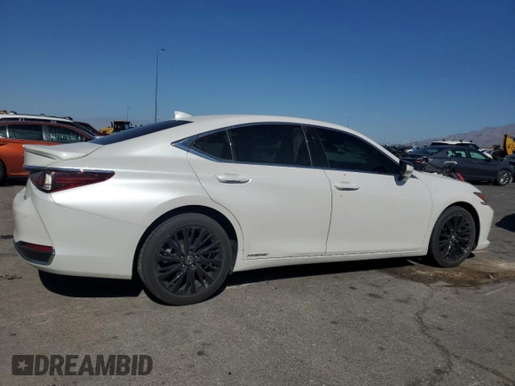2020 Lexus ES 300h with VIN 58AD21B10LU007586, listed as a Copart auction lot 60130325 with 68,851 mi miles and Salvage title. Bid and sale history available at DreamBid. Image 3.