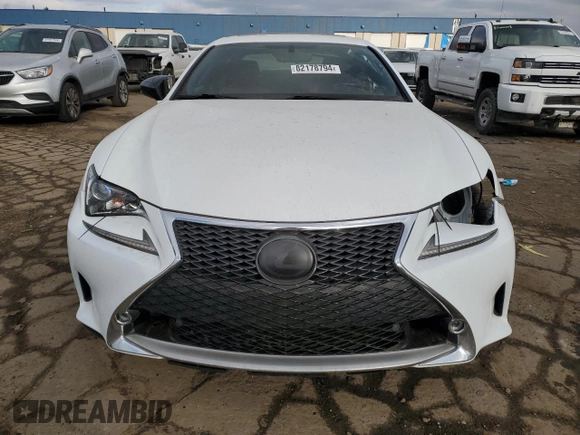 2017 Lexus RC 350 with VIN JTHSE5BC8H5008116, listed as a Copart auction lot 82178794 with 84,882 mi miles and Clean title. Bid and sale history available at DreamBid. Image 5.