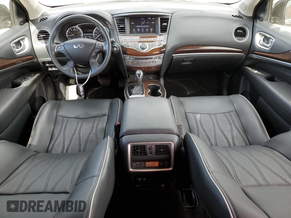 2019 Infiniti QX60 Pure with VIN 5N1DL0MM5KC524862, listed as a Copart auction lot 52144065 with 20,590 mi miles and Salvage title. Bid and sale history available at DreamBid. Image 8.