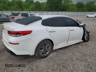 2020 Kia Optima LX with VIN 5XXGT4L34LG386430, listed as a Copart auction lot 54938095 with 102,621 mi miles and Clean title. Bid and sale history available at DreamBid. Image 3.