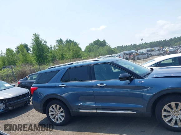 2020 Ford Explorer Limited with VIN 1FMSK8FH8LGA75390, listed as a IAAI auction lot 42563694 with 55,481 mi miles and . Bid and sale history available at DreamBid. Image 14.