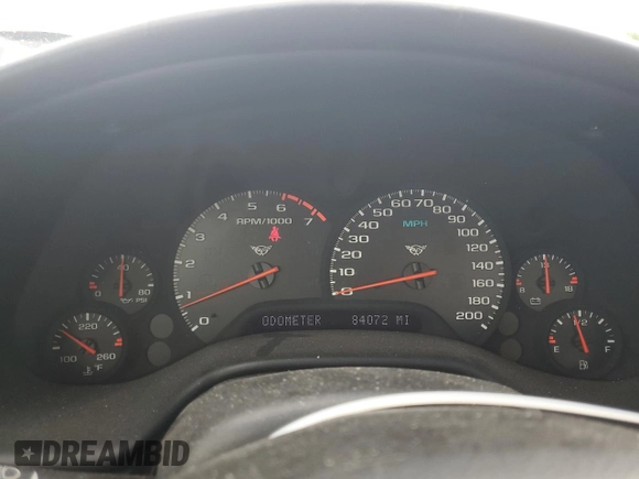 1998 Chevrolet Corvette with VIN 1G1YY32GXW5122103, listed as a Copart auction lot 50517685 with 84,072 mi miles and Salvage Title. Bid and sale history available at carsss.com. Image 9.
