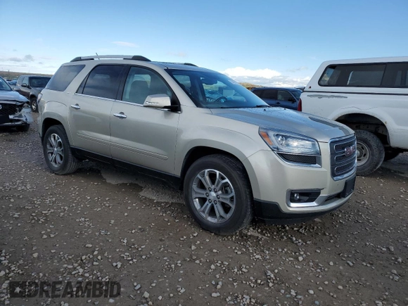 2014 GMC Acadia SLT z VIN 1GKKVRKD9EJ300043, wystawiony jako Copart lot #54187125 z przebiegiem 106 566 mil mil oraz Szkoda całkowita • Salvage title. Historia ofert i sprzedaży dostępna na DreamBid. Obrazek 4.