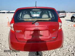 2015 Nissan Note S Plus with VIN 3N1CE2CP7FL394369, listed as a Copart auction lot 62776985 with 70,920 mi miles and Salvage title. Bid and sale history available at DreamBid. Image 6.