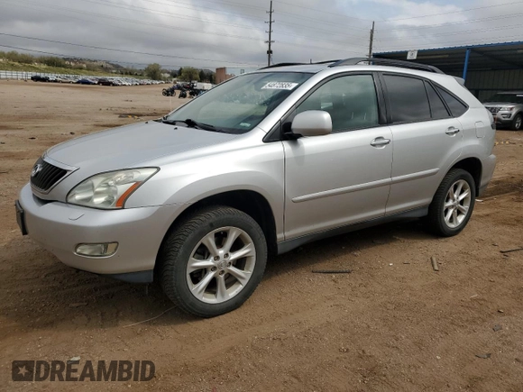 2009 Lexus RX 350 with VIN 2T2HK31U89C115556, listed as a Copart auction lot 54872835 with 250,225 mi miles and Clean Title. Bid and sale history available at DreamBid. Image 1.