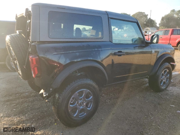 2024 Ford Bronco Big Bend with VIN 1FMDE7AH8RLA71616, listed as a Copart auction lot 73581024 with 3,471 mi miles and Salvage Title. Bid and sale history available at carsss.com. Image 3.