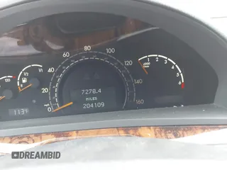 2003 Mercedes-Benz S 500 z VIN WDBNG75J13A365814, wystawiony jako IAAI lot #41709919 z przebiegiem 204 109 mil mil oraz . Historia ofert i sprzedaży dostępna na DreamBid. Obrazek 7.