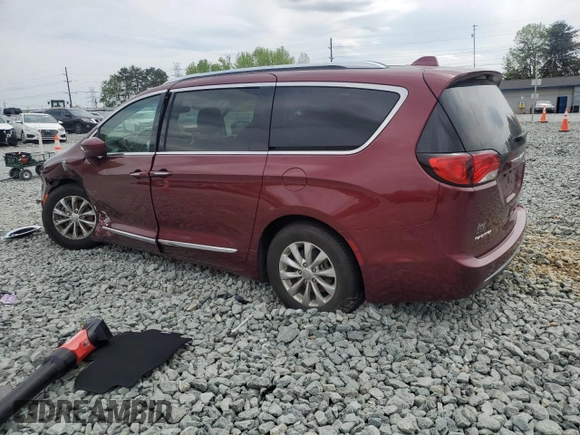 2018 Chrysler Pacifica Touring L z VIN 2C4RC1BG5JR214133, wystawiony jako Copart lot #52421705 z przebiegiem 76 554 mil mil oraz Szkody całkowita. Historia ofert i sprzedaży dostępna na DreamBid. Obrazek 2.