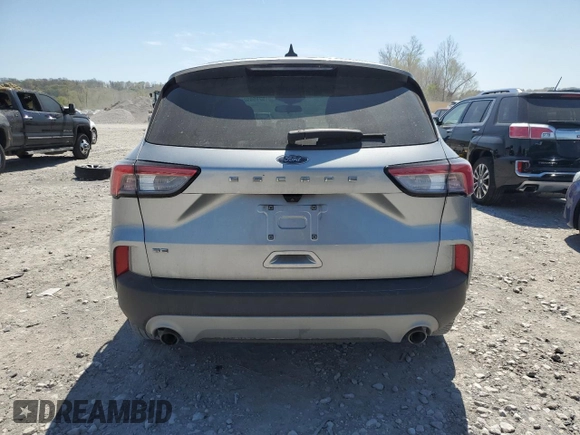 2022 Ford Escape SE with VIN 1FMCU0G61NUA89746, listed as a Copart auction lot 52959925 with 56,030 mi miles and Salvage title. Bid and sale history available at DreamBid. Image 6.